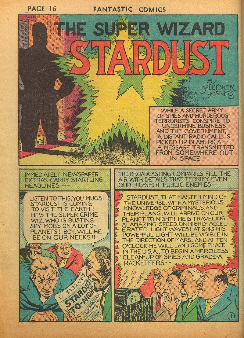 Fantastic Comics #1 (December 1939) | Fletcher Hanks