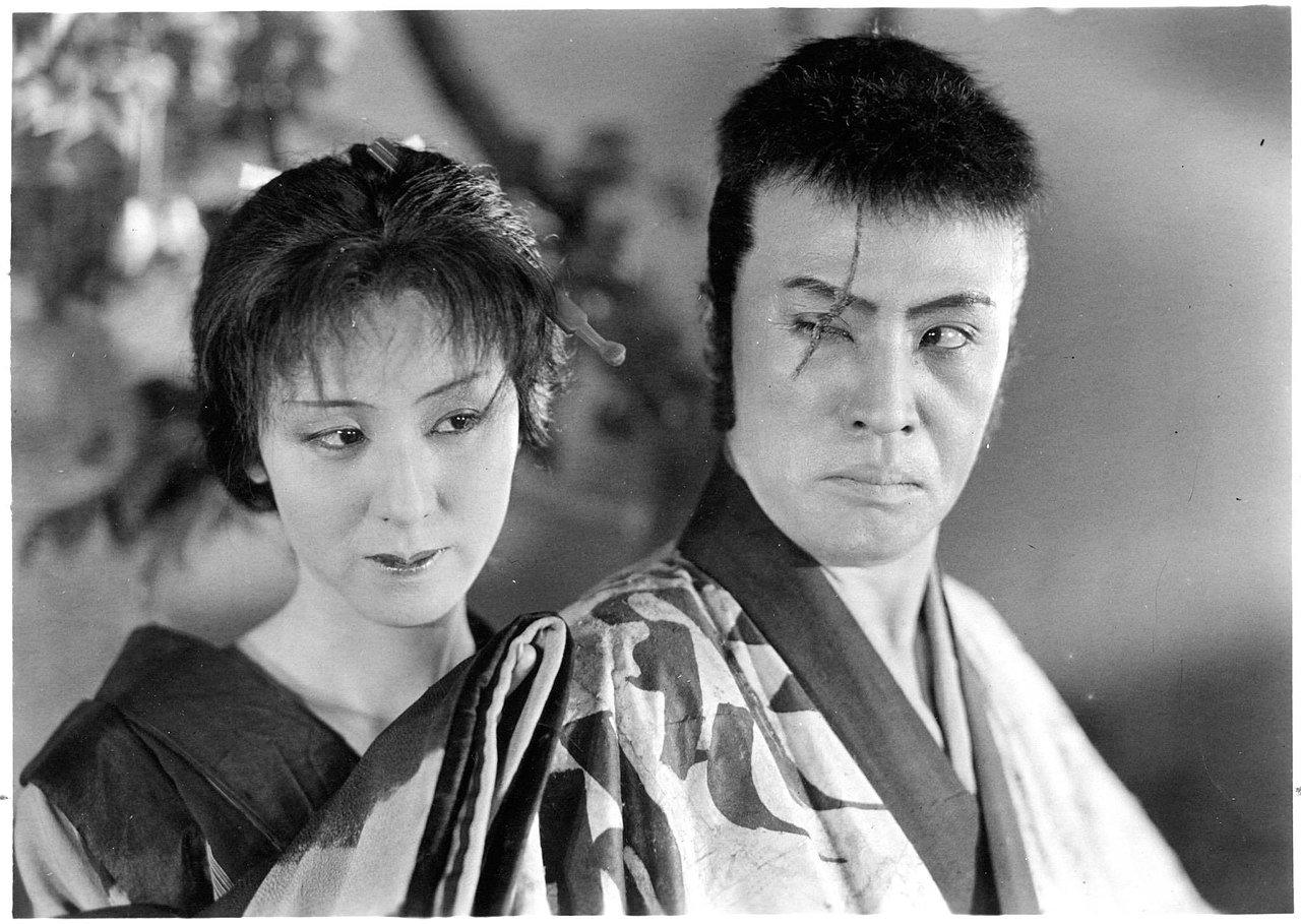 Okochi Denjiro as Tange Saze in Dai-ippen (1933)