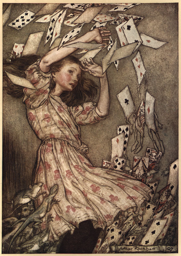 Alice's Adventures in Wonderland. Illustrated by Arthur Rackham. With a proem by Austin Dobson. (1907) | Arthur Rackham