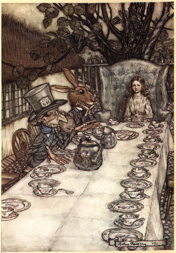 Alice's Adventures in Wonderland. Illustrated by Arthur Rackham. With a proem by Austin Dobson. (1907) | Arthur Rackham