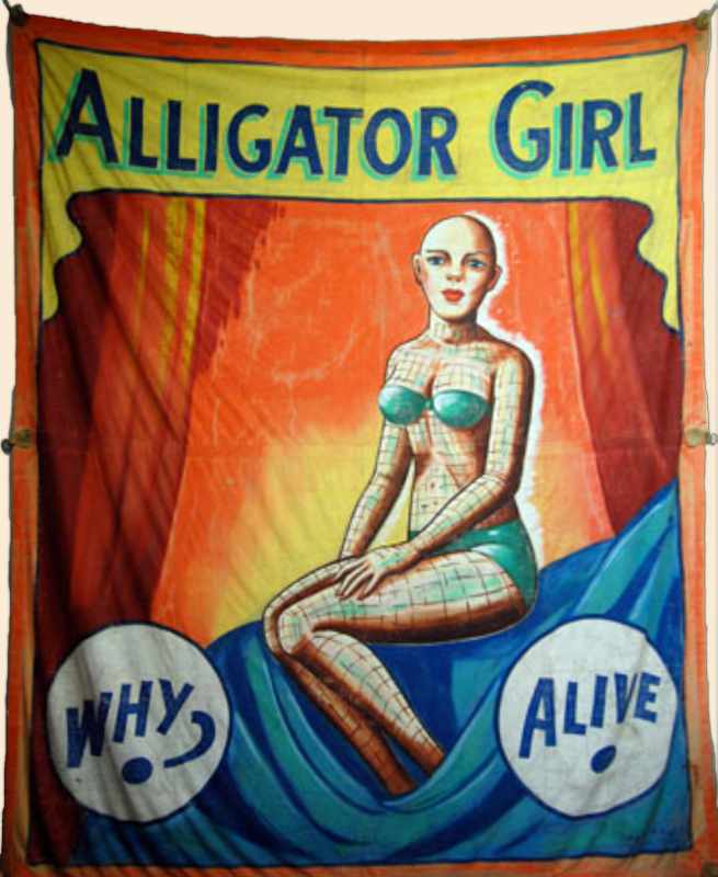 Image of Alligator Girl