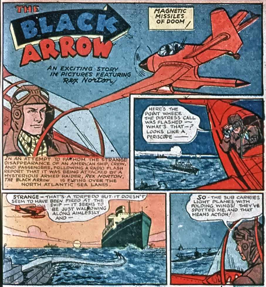 Image of Black Arrow (Pelican)