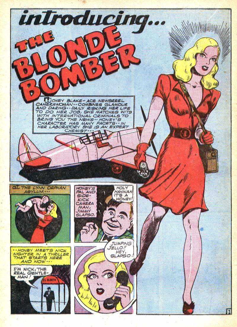 Image of Blonde Bomber