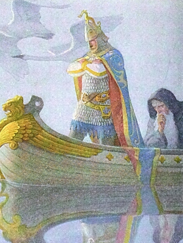 The Boy's King Arthur: Sir Thomas Malory's History of King Arthur and His Knights of the Round Table (1922) | N. C. Wyeth