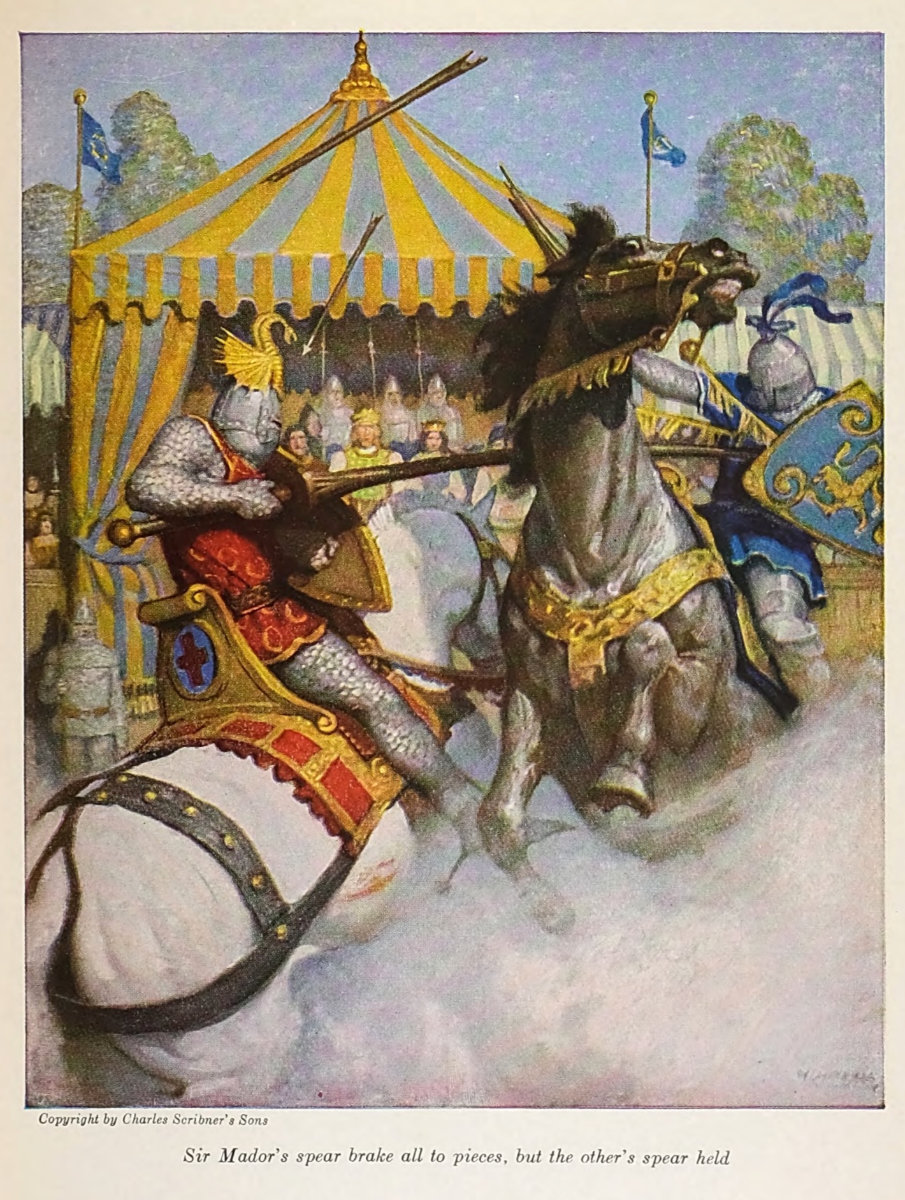 The Boy's King Arthur: Sir Thomas Malory's History of King Arthur and His Knights of the Round Table (1922) | N. C. Wyeth