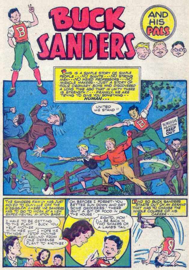 Image of Buck Sanders and his Pals