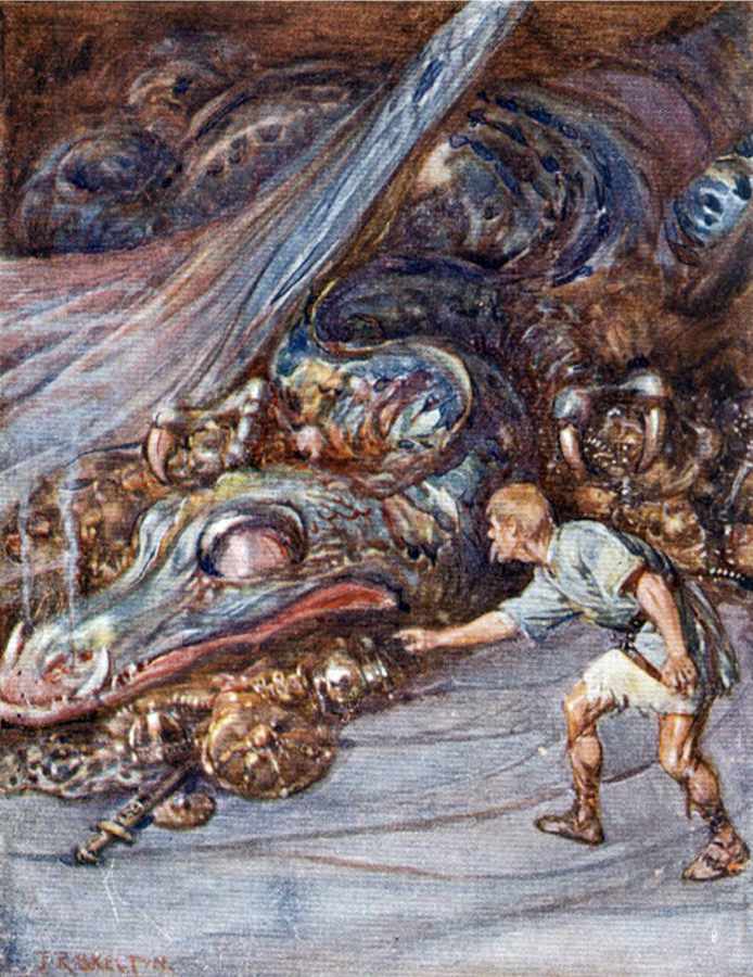 Image of Dragon (Beowulf)