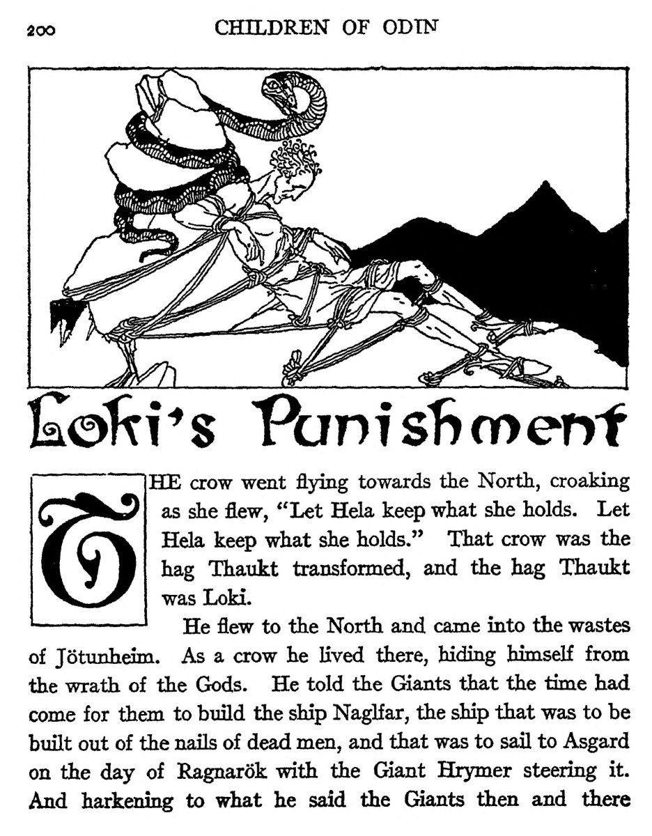 The Children Of Odin by Padraic Colum (1920) | Willy Pogany