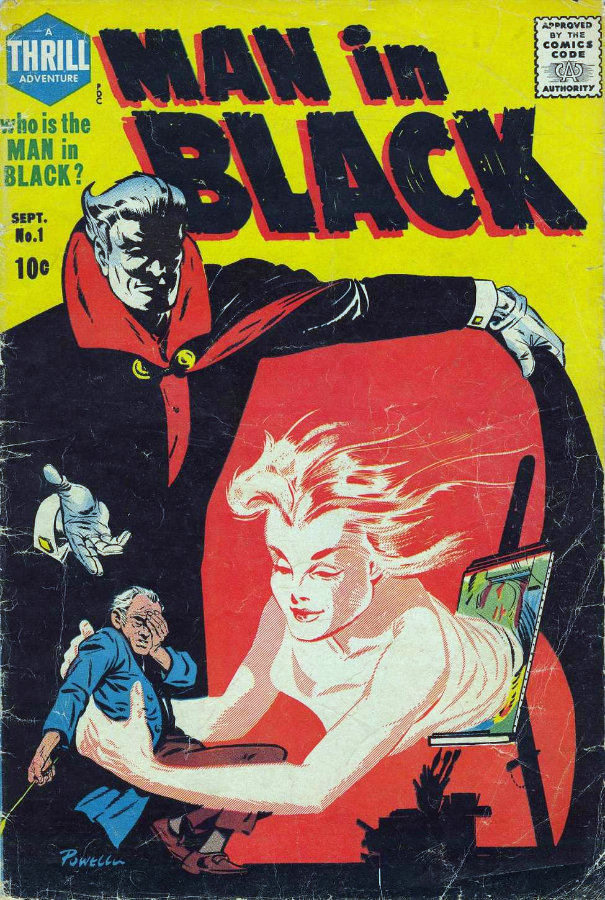 Image of Man in Black (Harvey)