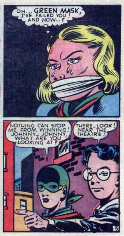 Image of Green Mask (Suzie)