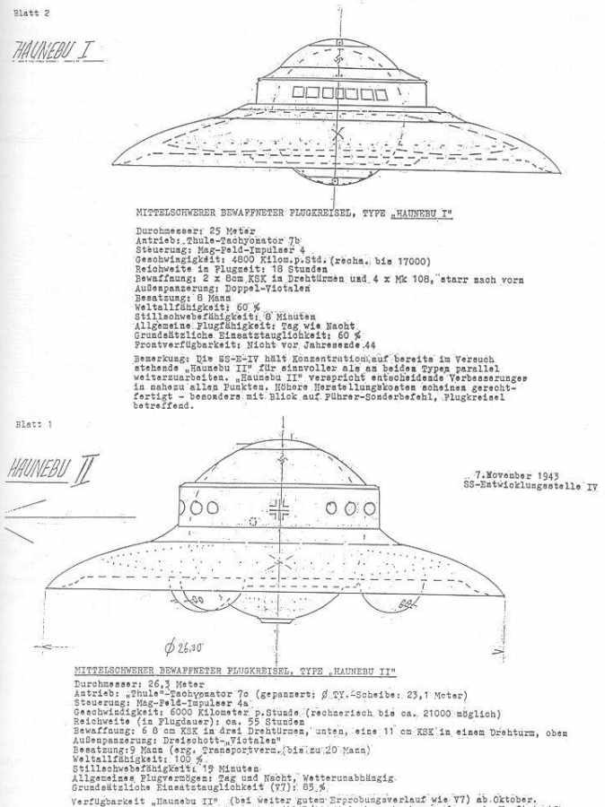 Image of Nazi UFO