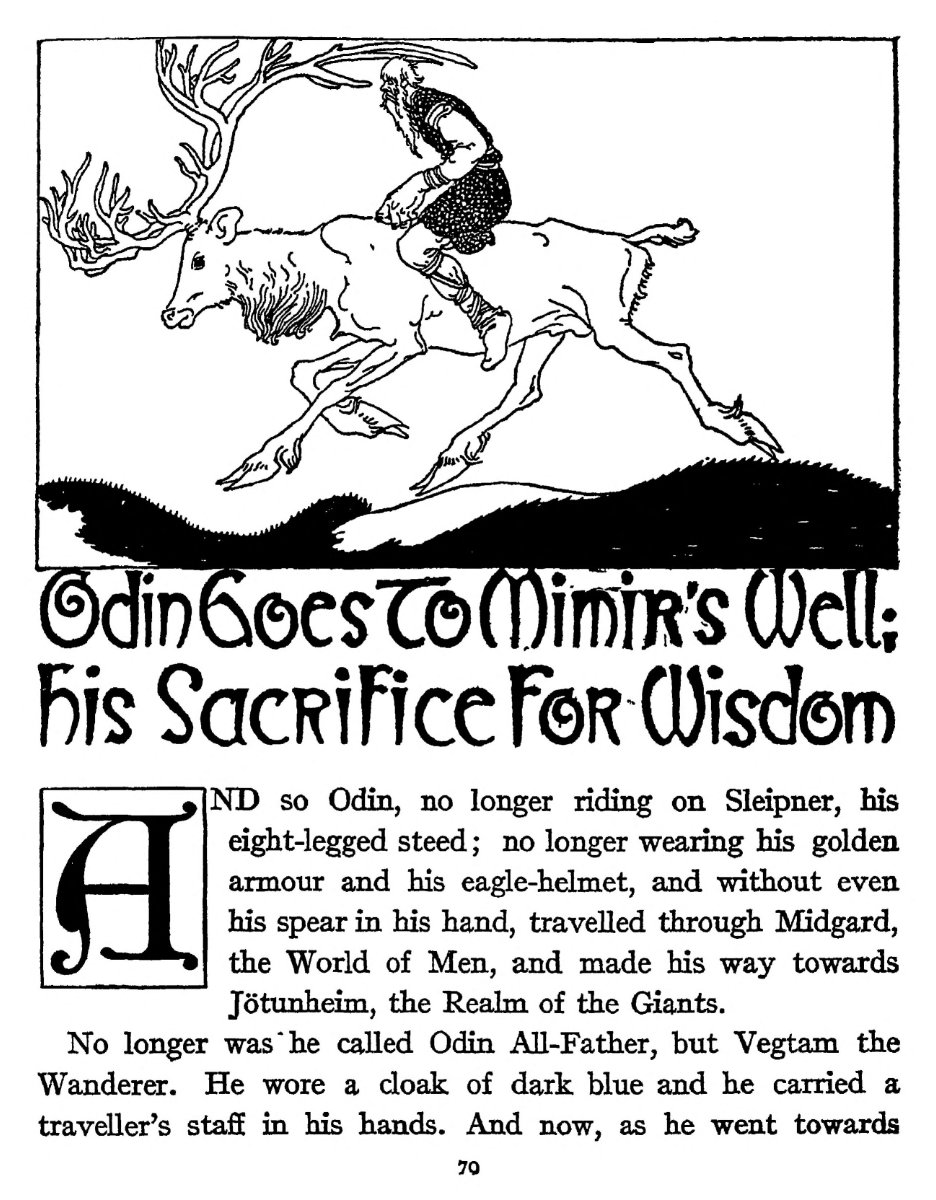 The Children Of Odin by Padraic Colum (1920) | Willy Pogany