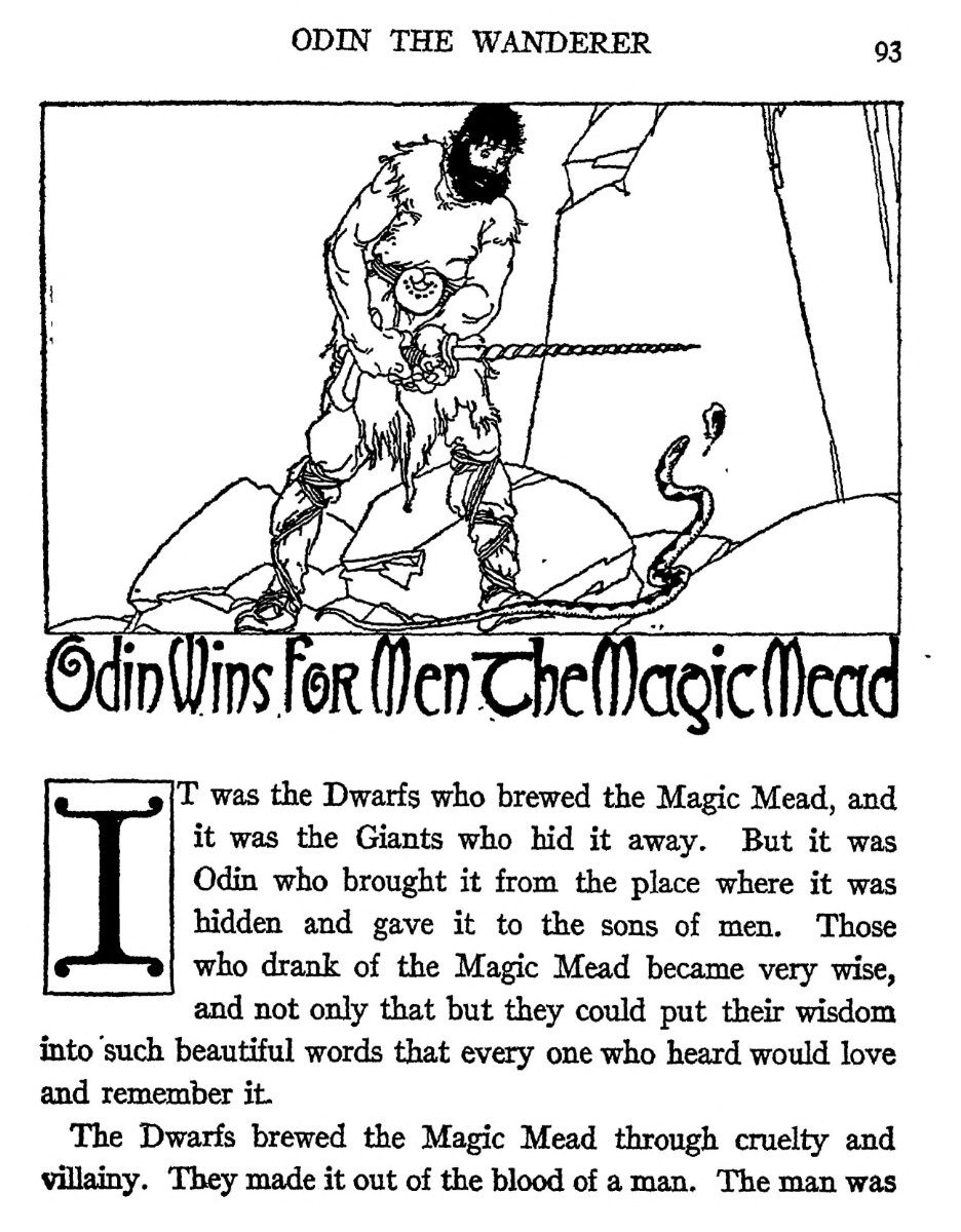 The Children Of Odin by Padraic Colum (1920) | Willy Pogany