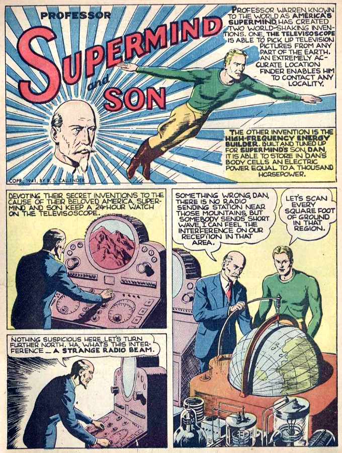 Image of Professor Supermind & Son