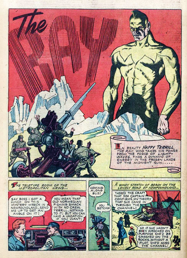 Smash Comics #37 (November 1942) | Reed Crandall