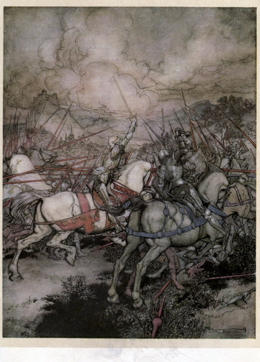 The Romance of King Arthur (1917, 1920) | Arthur Rackham