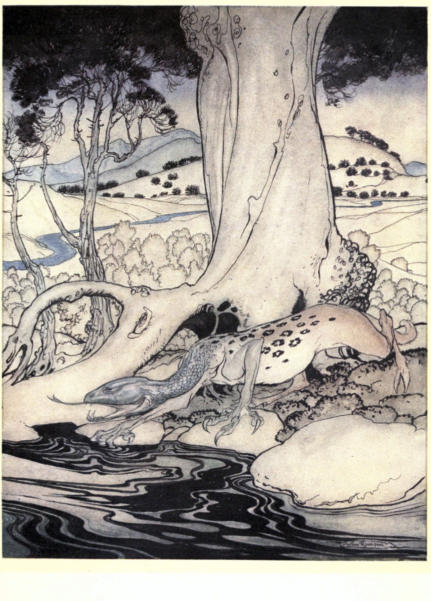 The Romance of King Arthur (1917, 1920) | Arthur Rackham