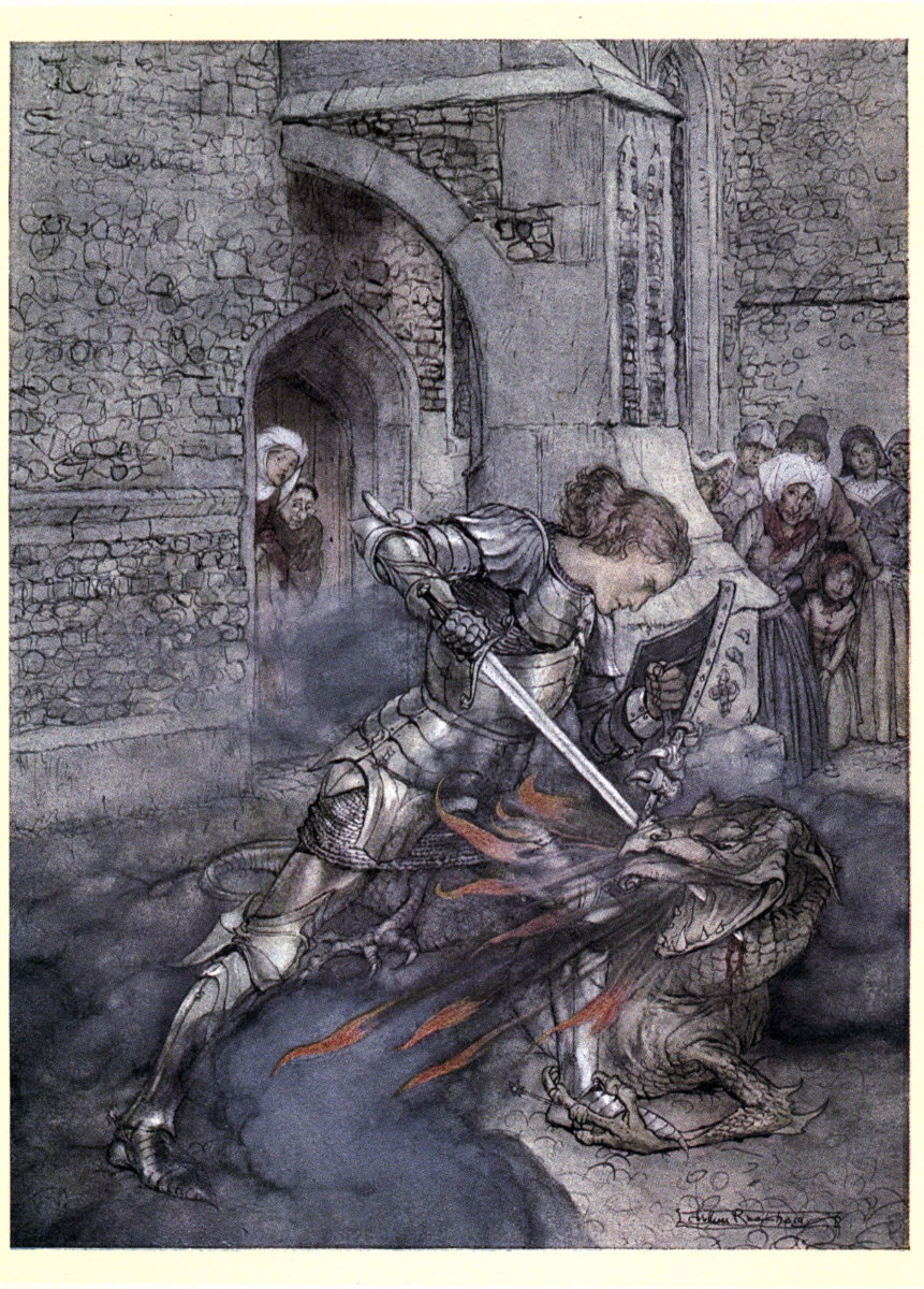 The Romance of King Arthur (1917, 1920) | Arthur Rackham