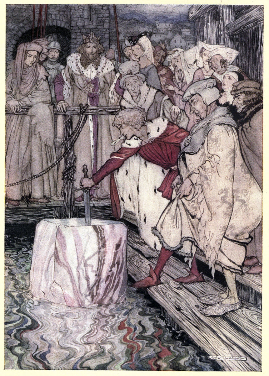 The Romance of King Arthur (1917, 1920) | Arthur Rackham