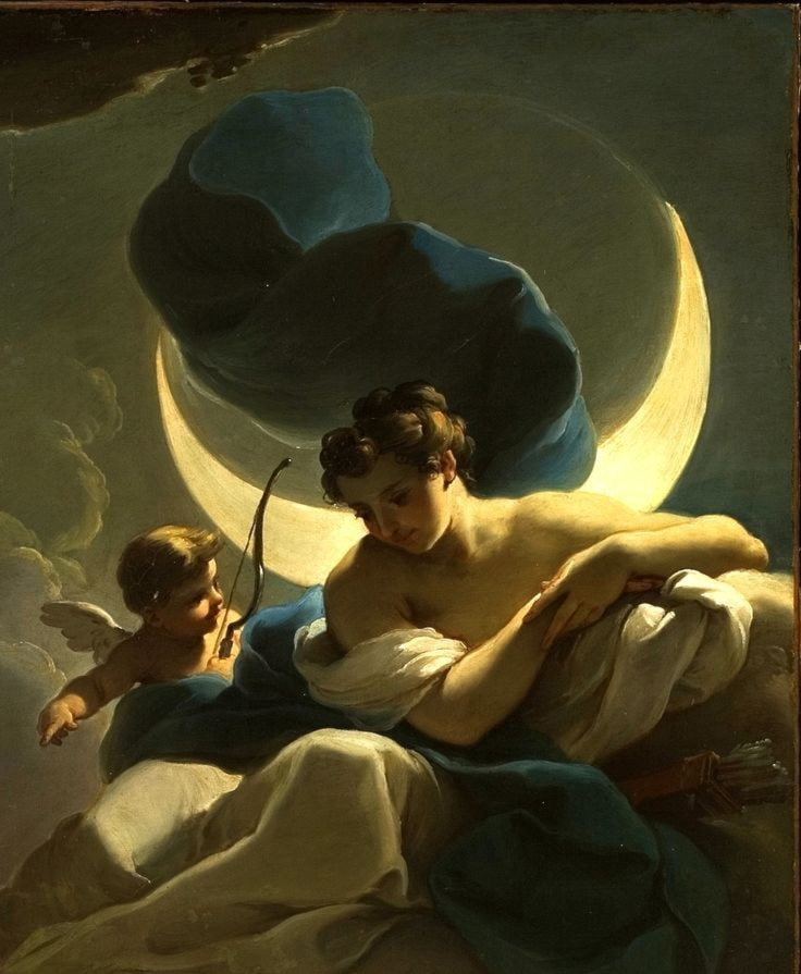 Selene and Endymion (c. 1770) | Ubaldo Gandolfi