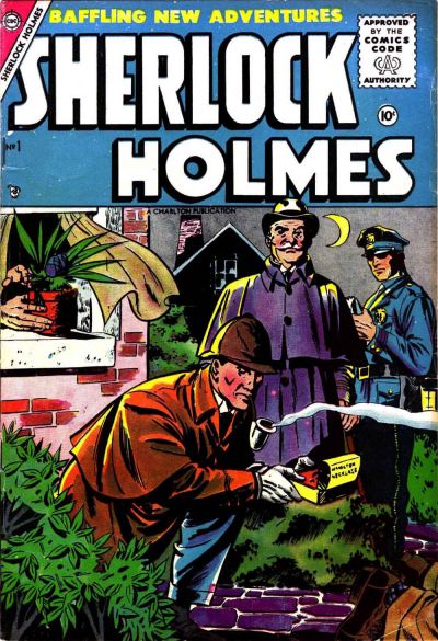 Sherlock Holmes Comics #1 (Oct 1955) | Dick Giordano ?, Vince Alascia ?