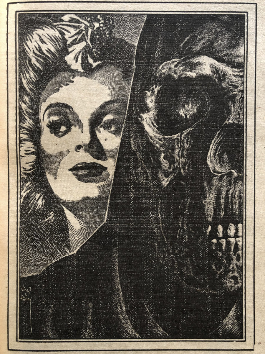 Famous Fantastic Mysteries (Dec 1952) | Virgil Finlay