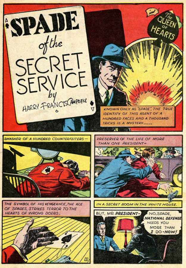 Image of Spade of the Secret Service