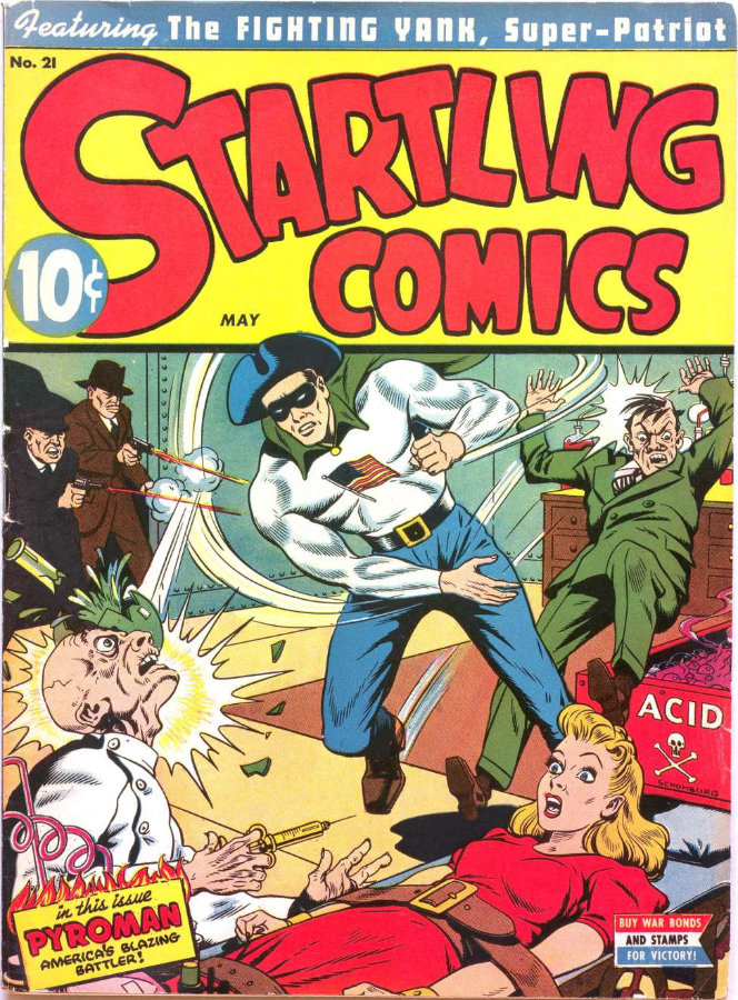 Startling Comics vol. 7 #3 (#21) (May 1943) | Alex Schomburg