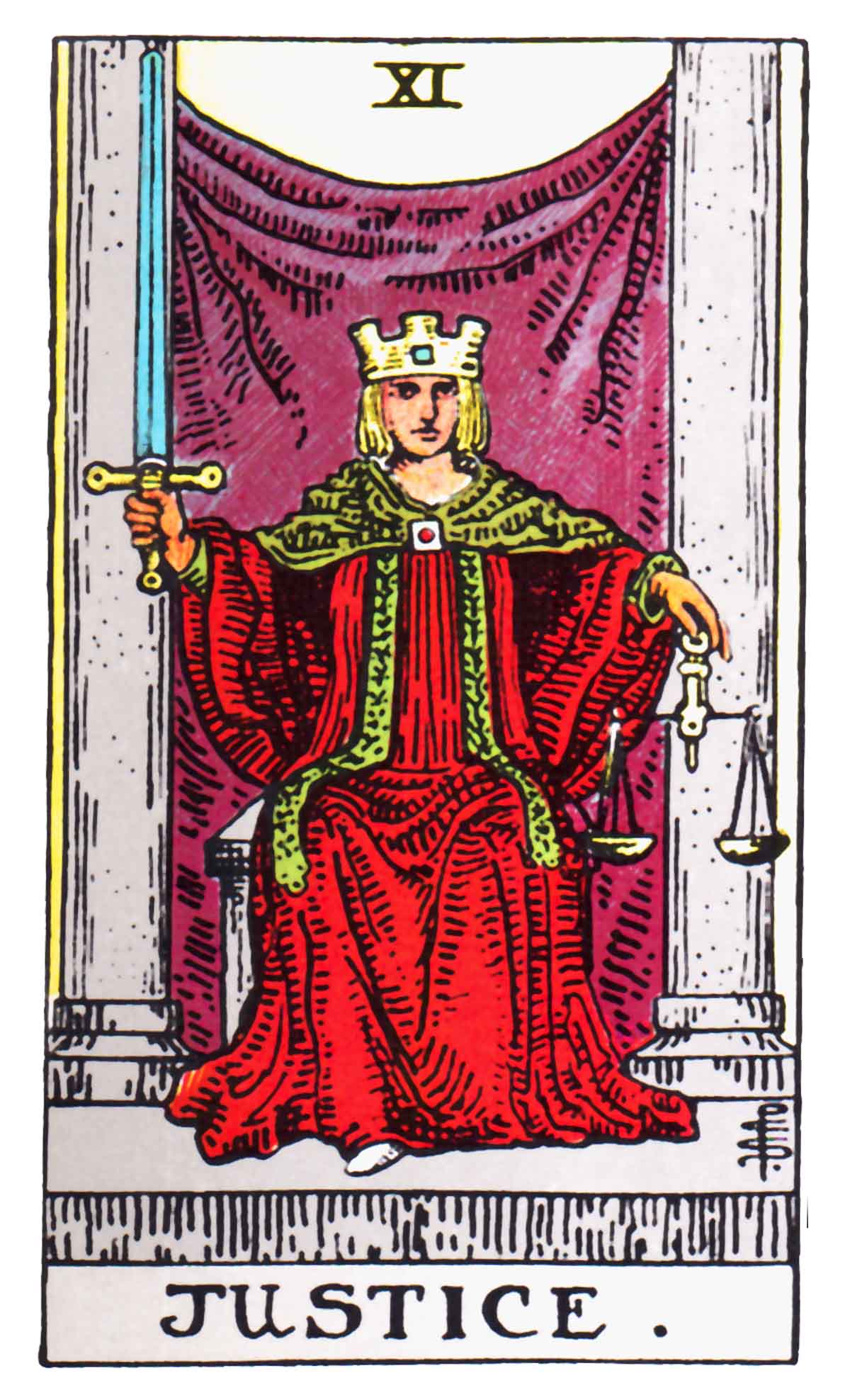 Image of Justice (Tarot)