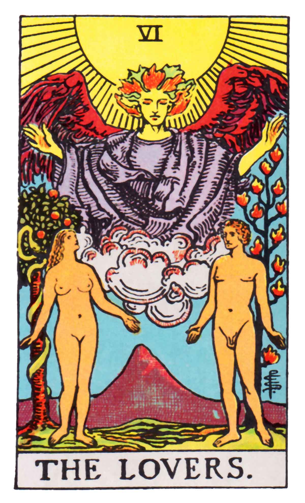 Image of Lovers (Tarot)