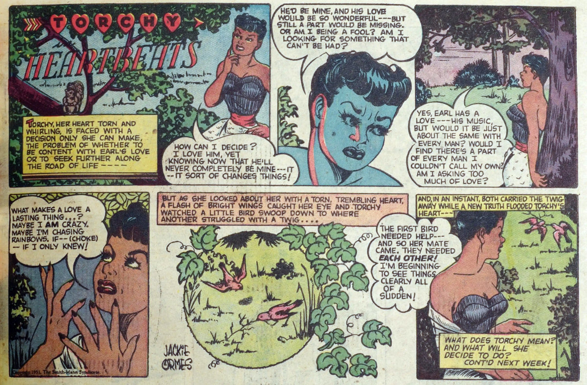 Torchy Brown in Heartbeats (c. 1950s) | Jackie Ormes