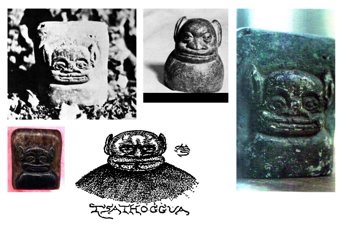 Tsathoggua — sculptures, reliefs, drawings | Clark Ashton Smith