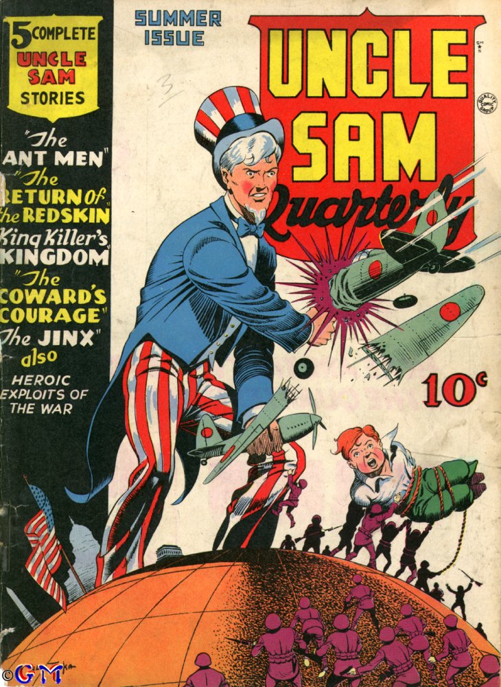 Uncle Sam Quarterly #3 (Summer 1942) | George Tuska