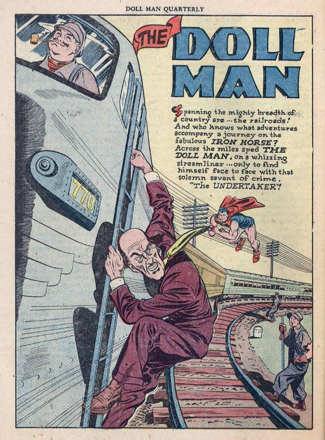 Doll Man #15 (Winter 1948) | Bill Woolfolk, Alex Kotzky?
