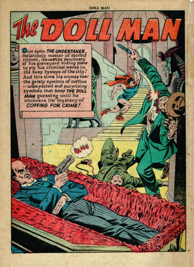 Doll Man #20 (January 1949) | Joe Millard, Alex Kotzky ?