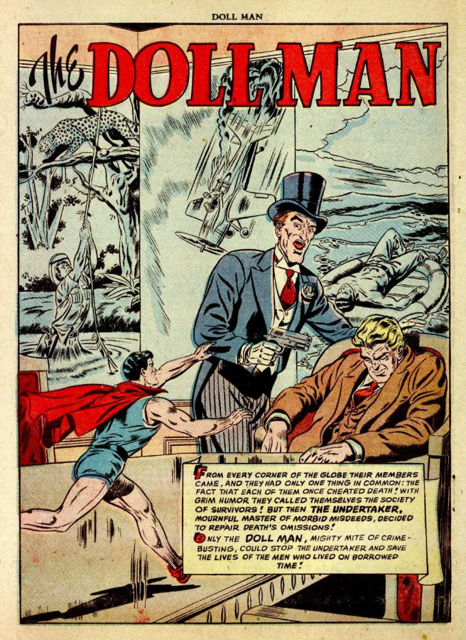 Doll Man #24 (September 1949) | ?, Dan Zolnerowich ?
