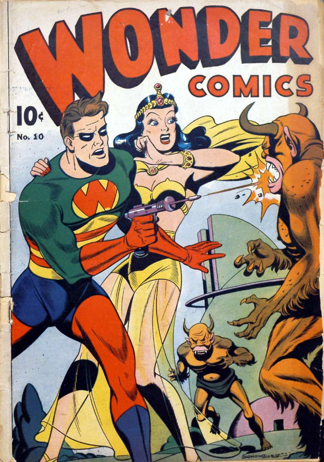 Wonder Comics #10 (Feb 1947) | Alex Schomburg