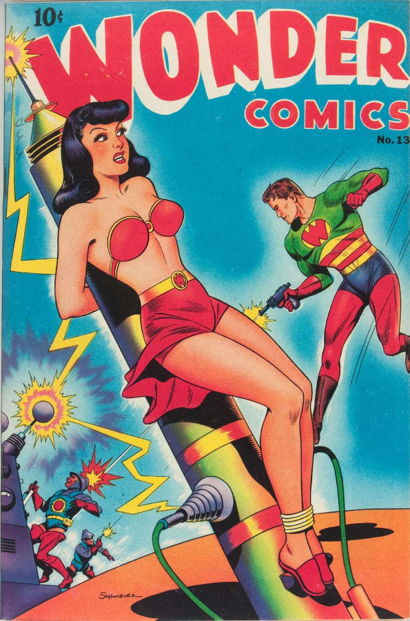Wonder Comics #13 (Aug 1947) | Alex Schomburg